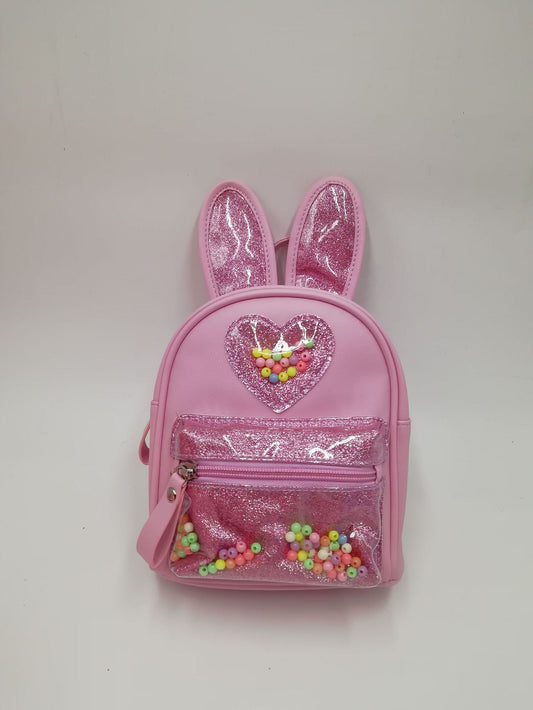 New Children's Backpack Fashion Sequins Cute Rabbit Mini Backpack Leisure Outing Kindergarten Schoolbag Female Spot