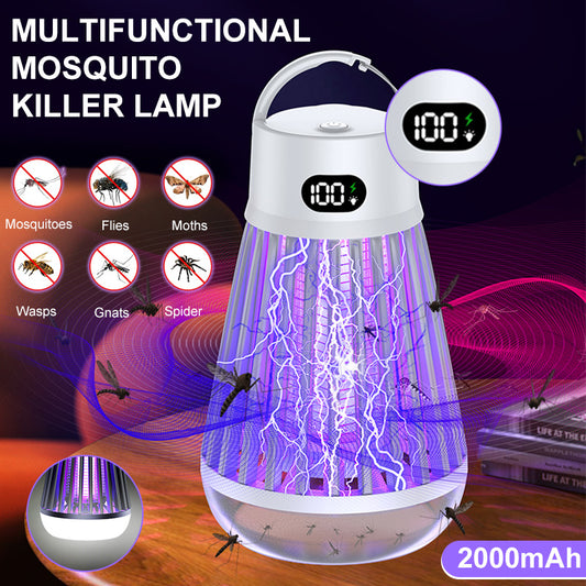 Digital Display Mosquito Killer Lamp Light Radiationless Insect Repellent Trap For Bedroom Outdoor Summer Gadgets