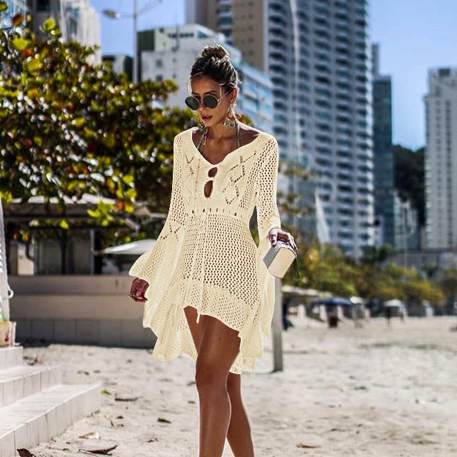 Bikini Women Swimsuit Cover-up Beach Bathing Beach Dress