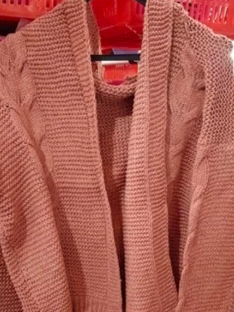 Women's Twist Knit Cardigan Jacket