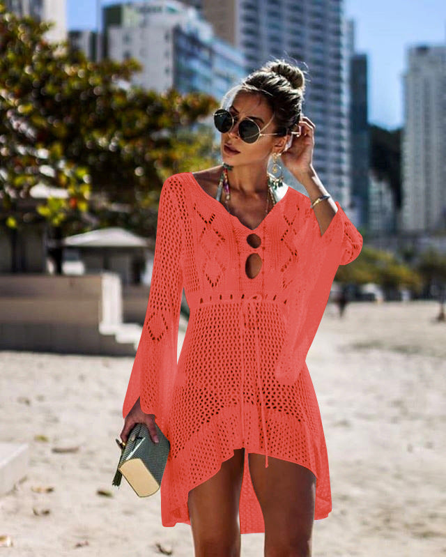 Bikini Women Swimsuit Cover-up Beach Bathing Beach Dress