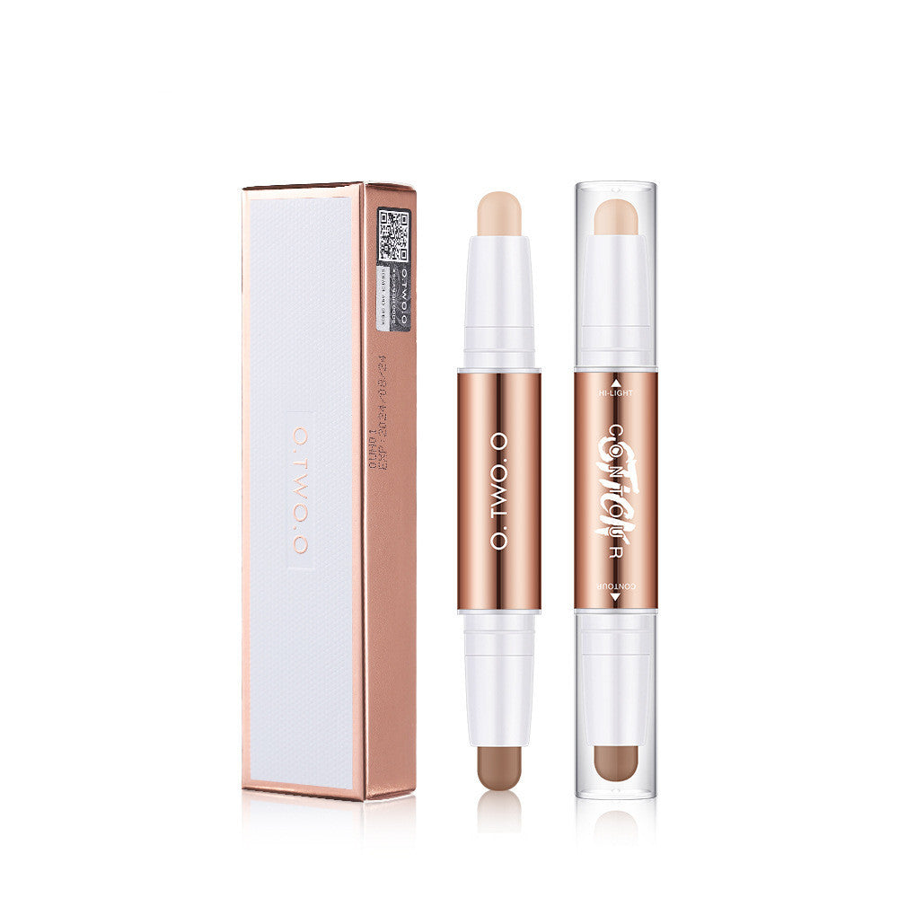 Double-ended Face Collarbone Shadow Pencil Highlighter Concealer