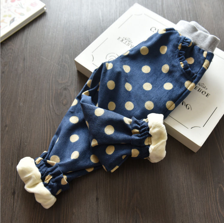 Children's trousers Plush Girls Boys