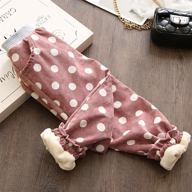 Children's trousers Plush Girls Boys