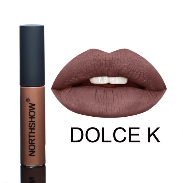 Non-stick matte lipstick