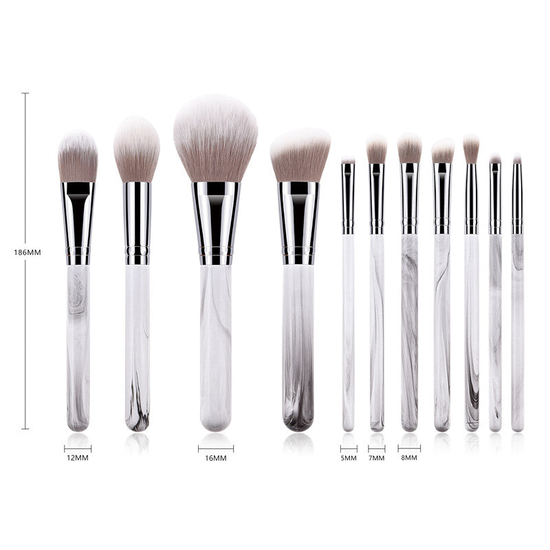 11 Pcs makeup soft Hair ,Professional  brush sets