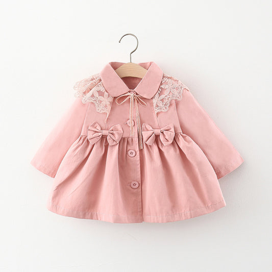 Girls Outerwear Western Style Spring And Autumn Clothes