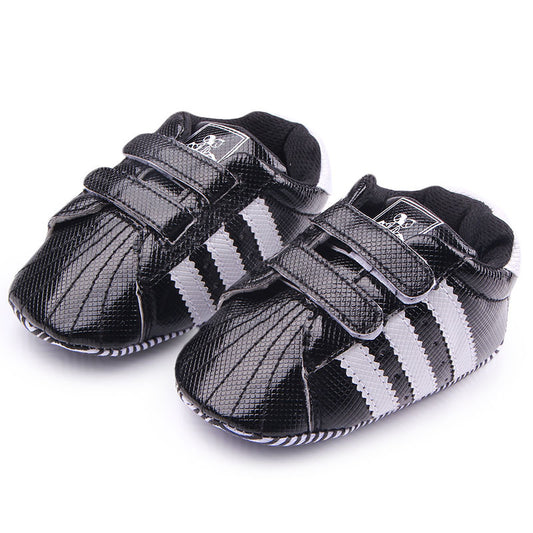 PU Velcro baby toddler shoes Boys Girls