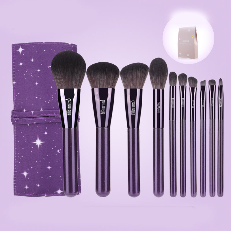 10 Pcs High Quality Daisy Makeup Brush Set Beauty Tools