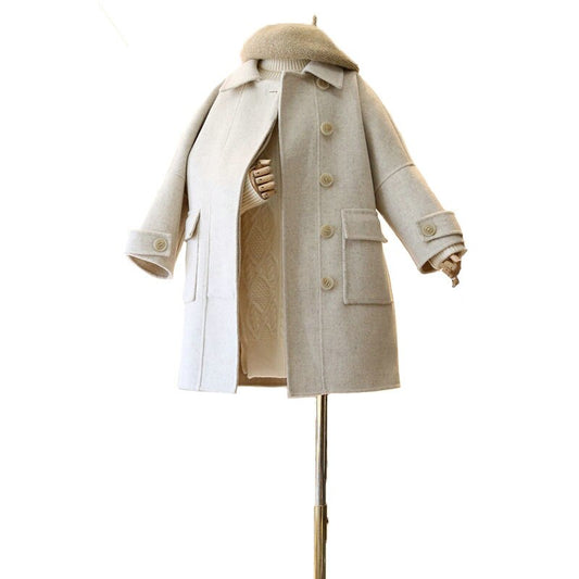 Girls woolen coat Warm Stylish Coat