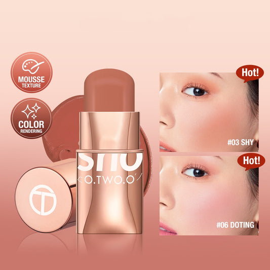 Vital Smooth Blusher Cream Toning And Brightening Natural Nude Blush Stick