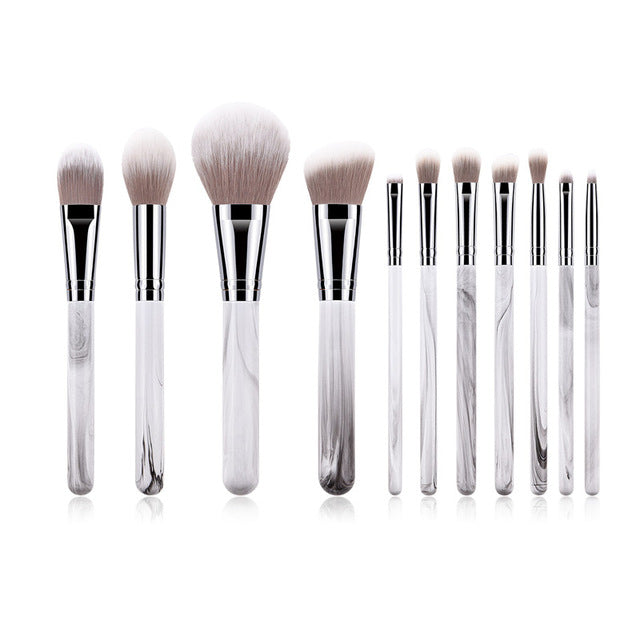 11 Pcs makeup soft Hair ,Professional  brush sets