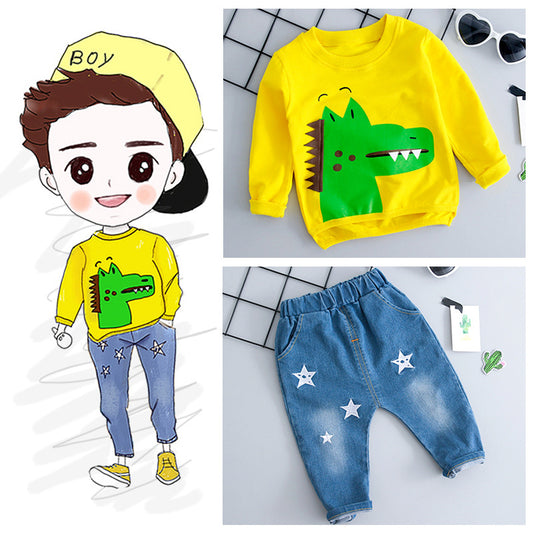 Super Cute Baby Boy Set - Sweater & Pants