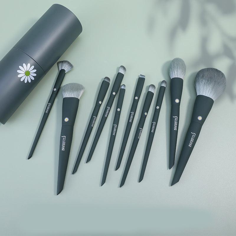 10 Pcs High Quality Daisy Makeup Brush Set Beauty Tools