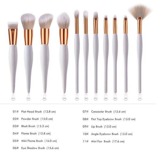 11Pcs Set/Single  makeup brushes Professional