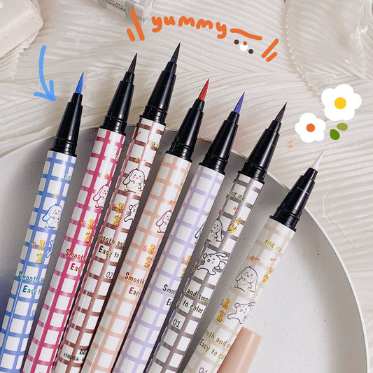 Makeup Colorful Eyeliner Non Dizzy Stain Anti Sweat