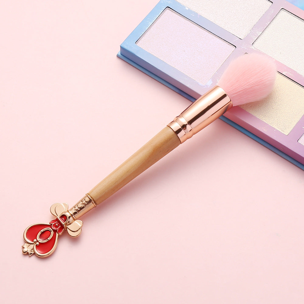 Makeup Powder Beautiful Brus Blusher High Gloss Powder Brush