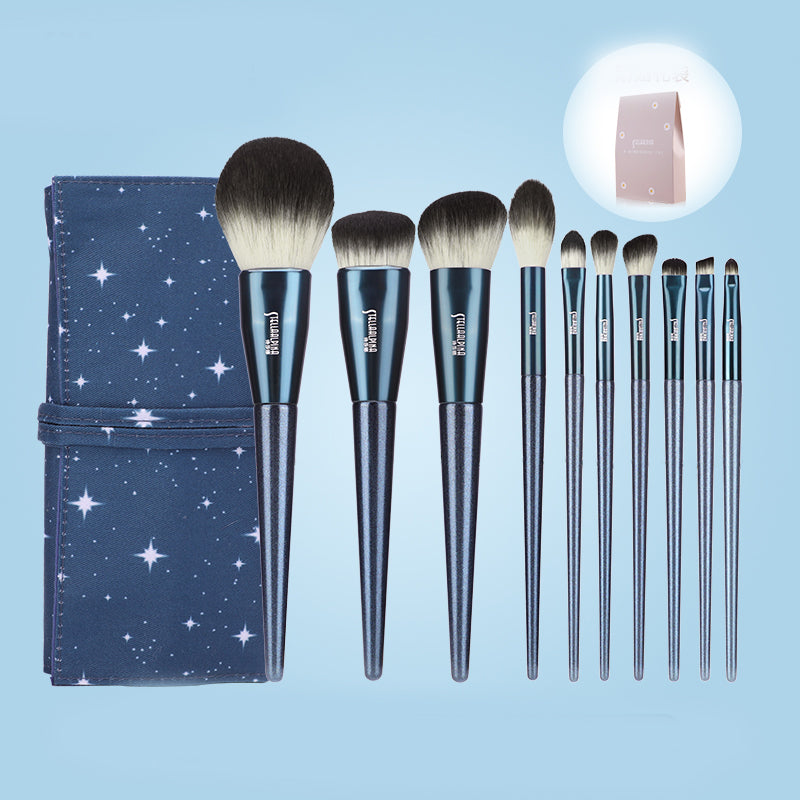 10 Pcs High Quality Daisy Makeup Brush Set Beauty Tools