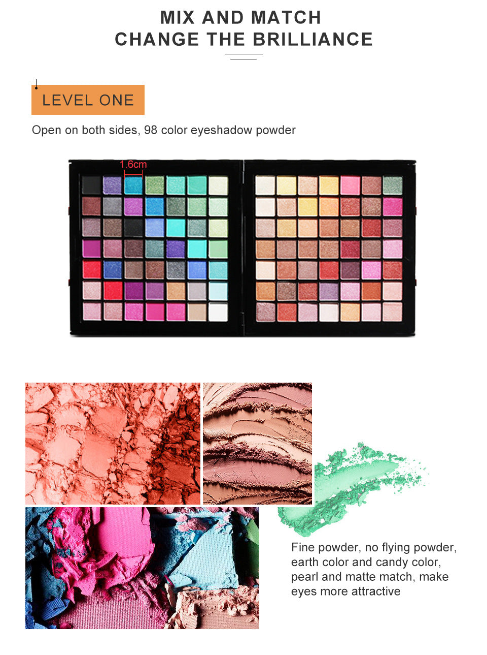 177 Color Eye Shadow Blush Lip Gloss Repair Multifunctional Collection Set Face