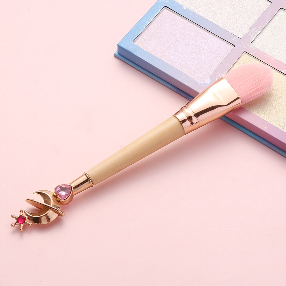 Makeup Powder Beautiful Brus Blusher High Gloss Powder Brush