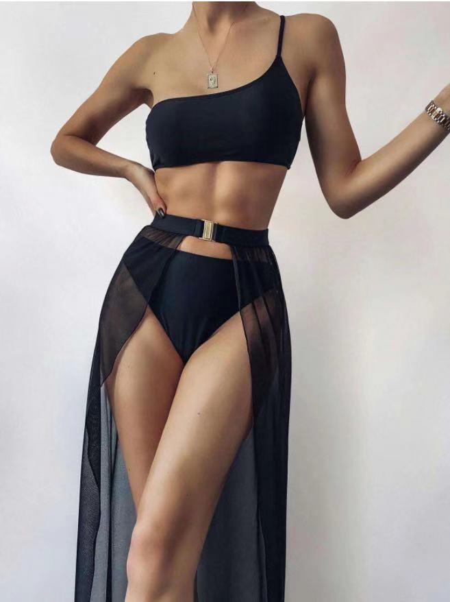 Sexy Three-piece Bikini Suit Women Swimsuit