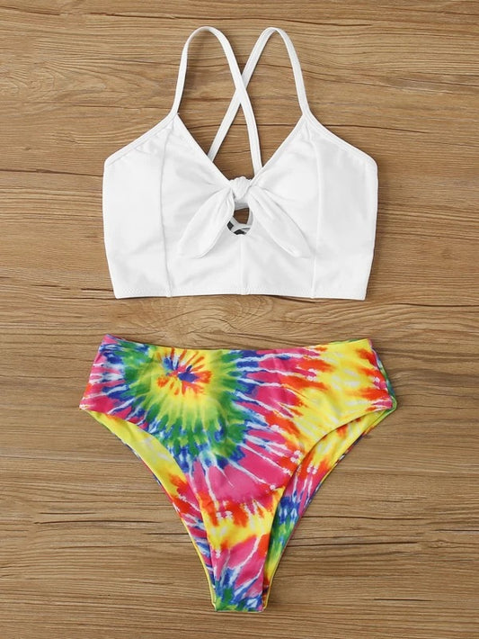 Women Rainbow swimsuit