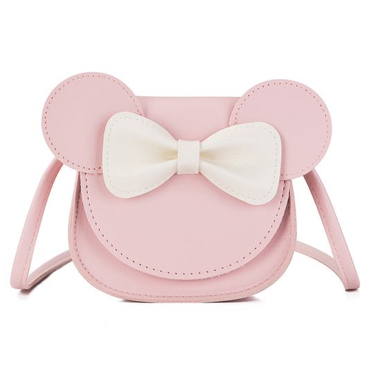 Cute And Adorable Bowknot Soft Girl Student Children's Small Bag