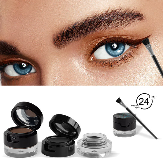 Double Layered Cream Eyeliner Mascara Not Easy To Faint, Professional.