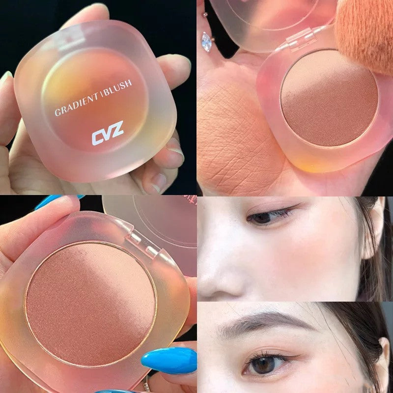 Gradient Blush Palette Is Not Easy To Fly Off Powder