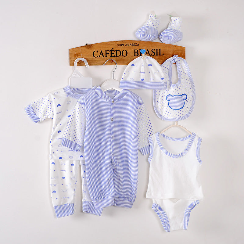 8-piece baby newborn cotton suit Boy Girl set