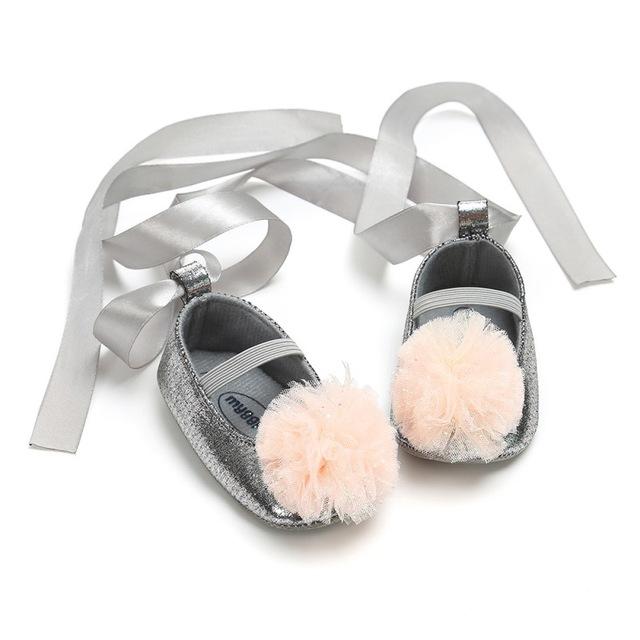 Lily Baby Girl Ballet Bow Tie Shoes