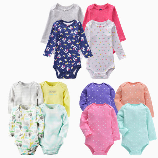 Baby Rompers 4 pack Set Boy Girl Clothes four pack