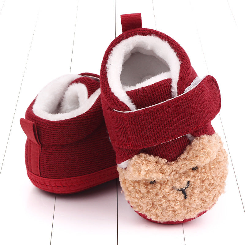 Teddy fleece warm baby toddler shoes