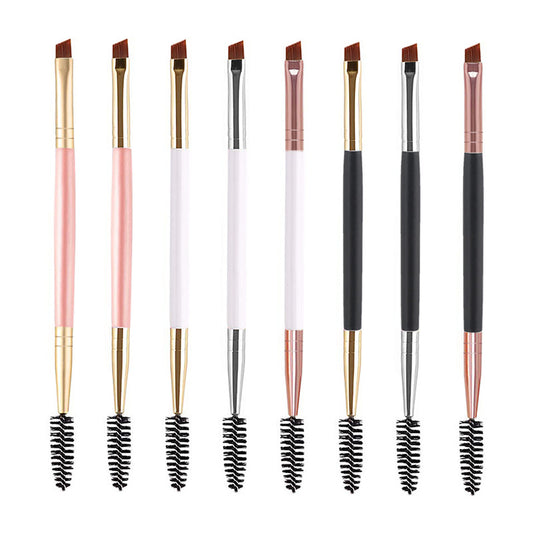 Angled eyebrow  brush makeup brush tool