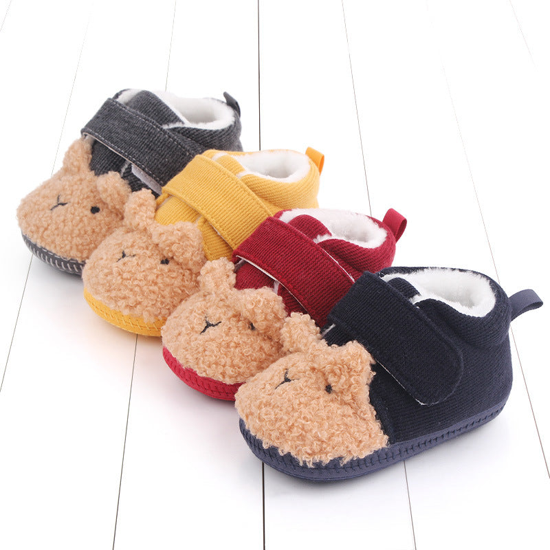 Teddy fleece warm baby toddler shoes