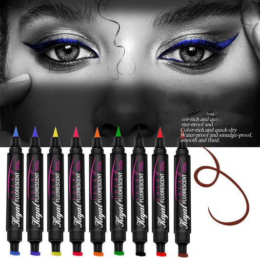 9 Colors Liquid Eyeliner Pen For Long-lasting Waterproof And No Smudging