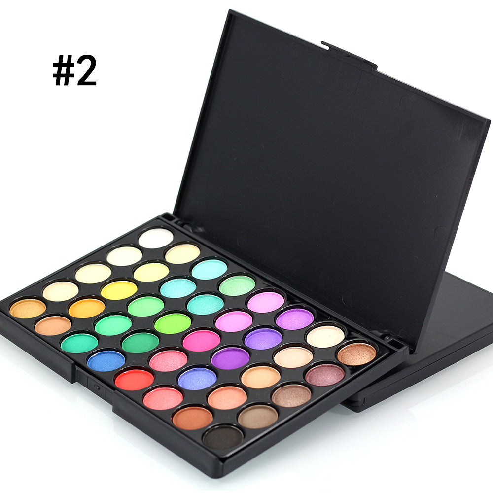 40 Shades Professional Makeup Glitter & Matte Palette Waterproof