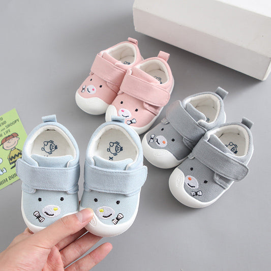 Baby Girl Boy Toddler Shoes Small Cloth Shoes Cute Cartoon