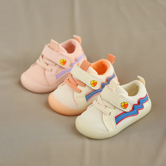 Baby Toddler Shoes Spring New Boys And Girls Breathable Soft Sole