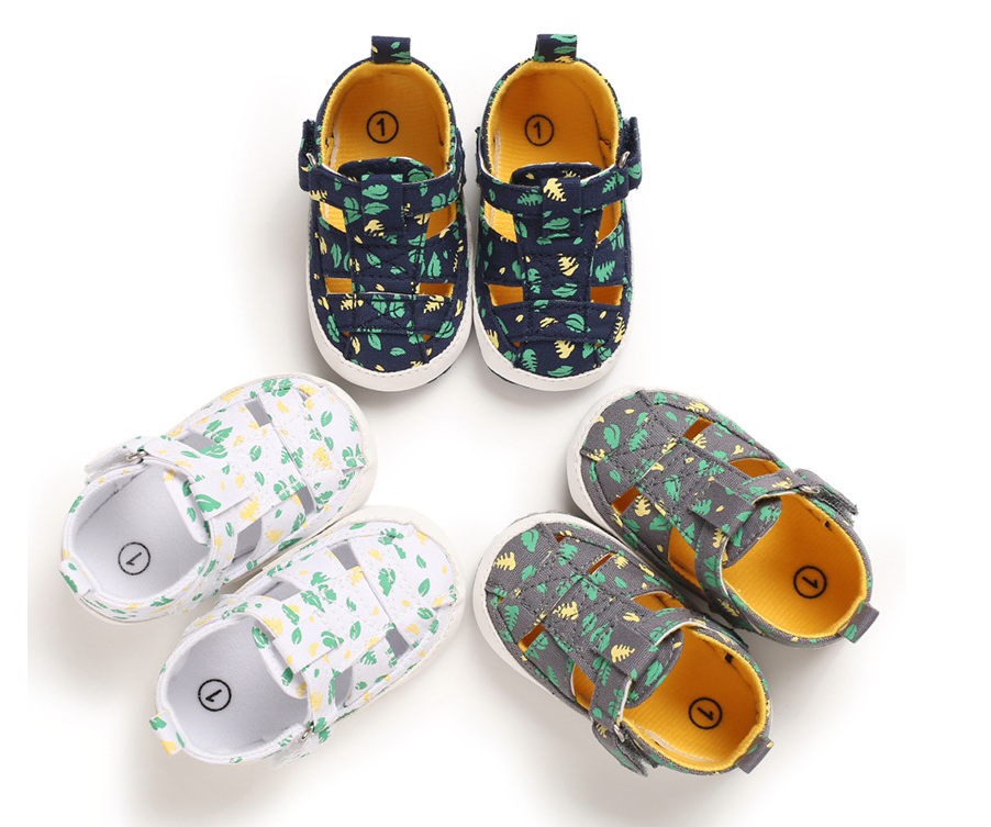 Boys And Girls Sandals Casual Breathable Hollow Soft Soled Baby Shoes Walking Shoes