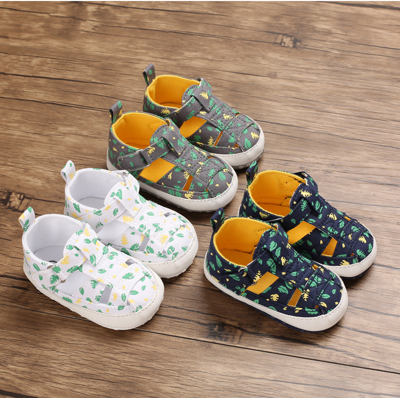 Boys And Girls Sandals Casual Breathable Hollow Soft Soled Baby Shoes Walking Shoes