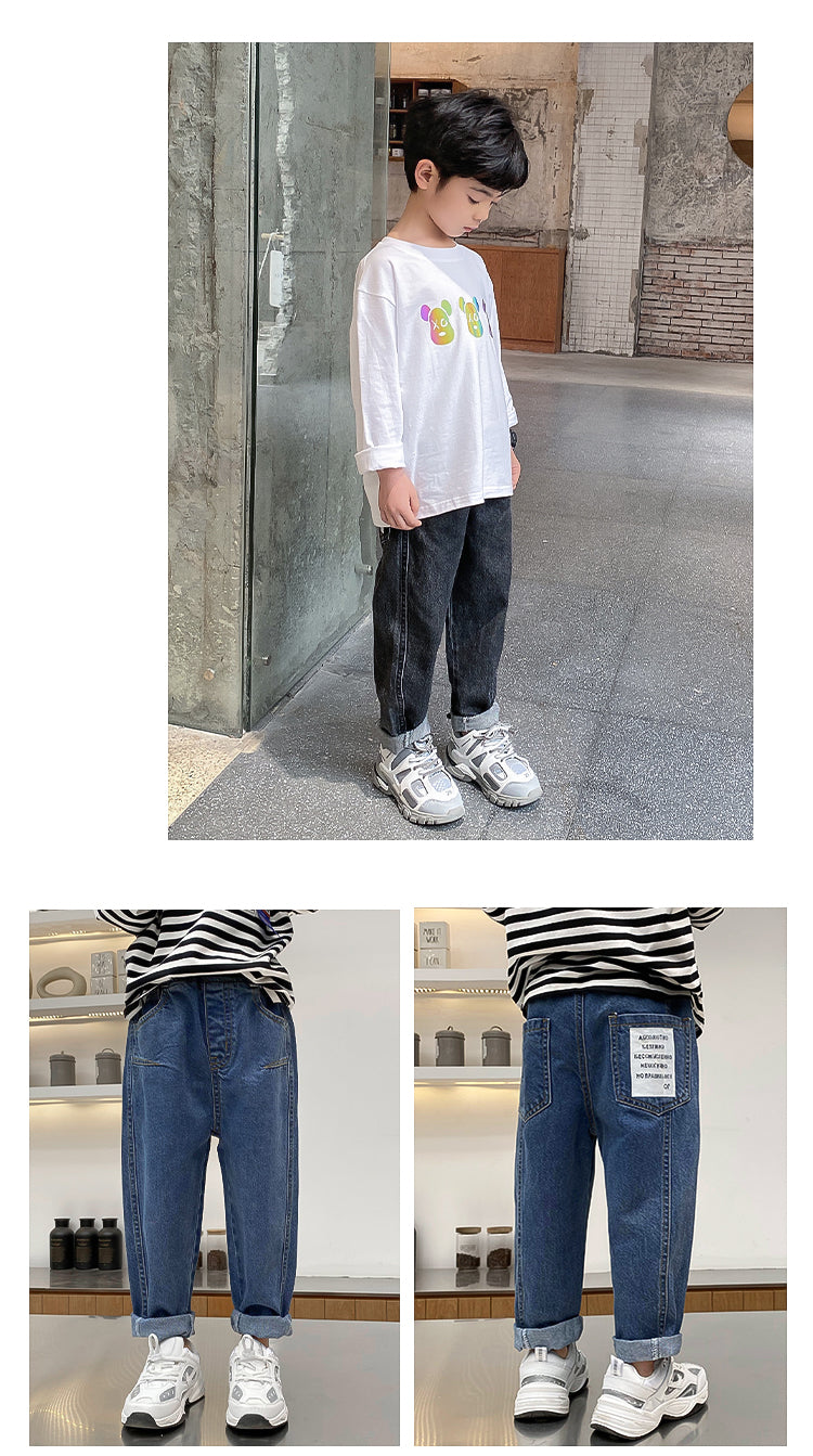 Boys' Jeans Spring And Autumn Trousers New Children's Clothing Boys