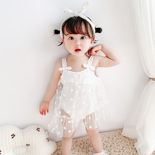 Dress Summer Small Sling Princess Dress  Clothes Children's Clothing