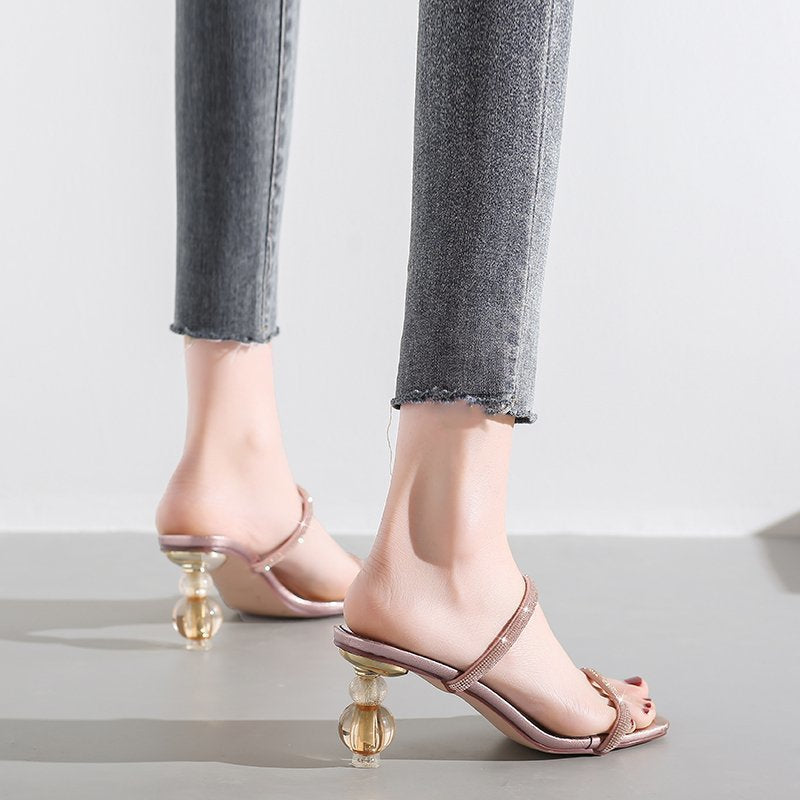 Summer Ankle Strap Strap Toe Sandals Women