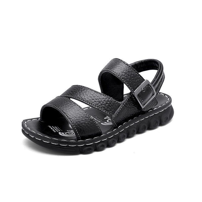 Fashionable And Simple Children's Open-toed Soft-soled Sandals