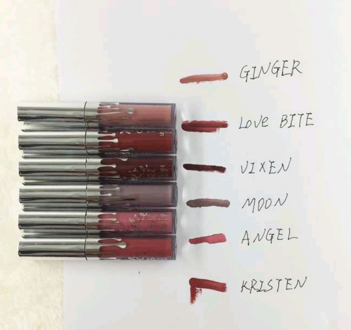 KYLIE 6 Lip Shades Set