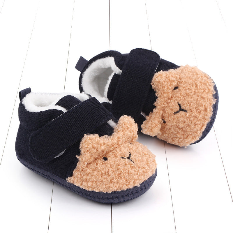 Teddy fleece warm baby toddler shoes