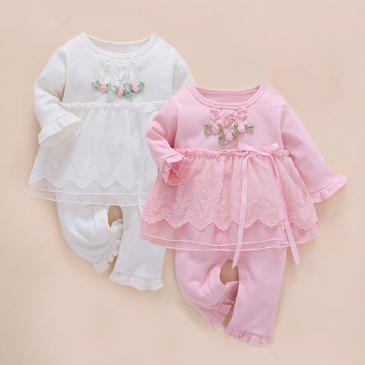 Autumn winter cotton Girls Dresses