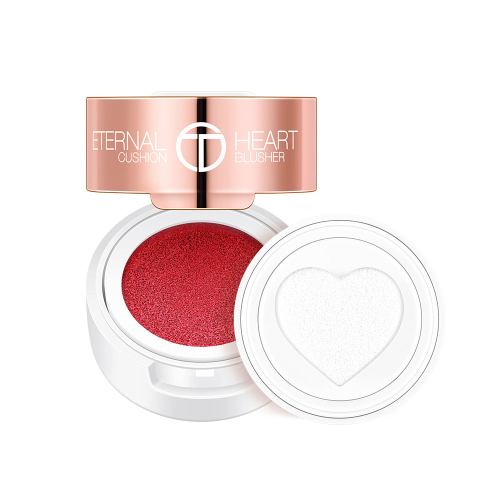 Heart-shaped Beautiful cushion blush