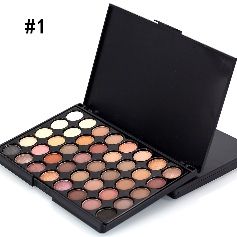 40 Shades Professional Makeup Glitter & Matte Palette Waterproof